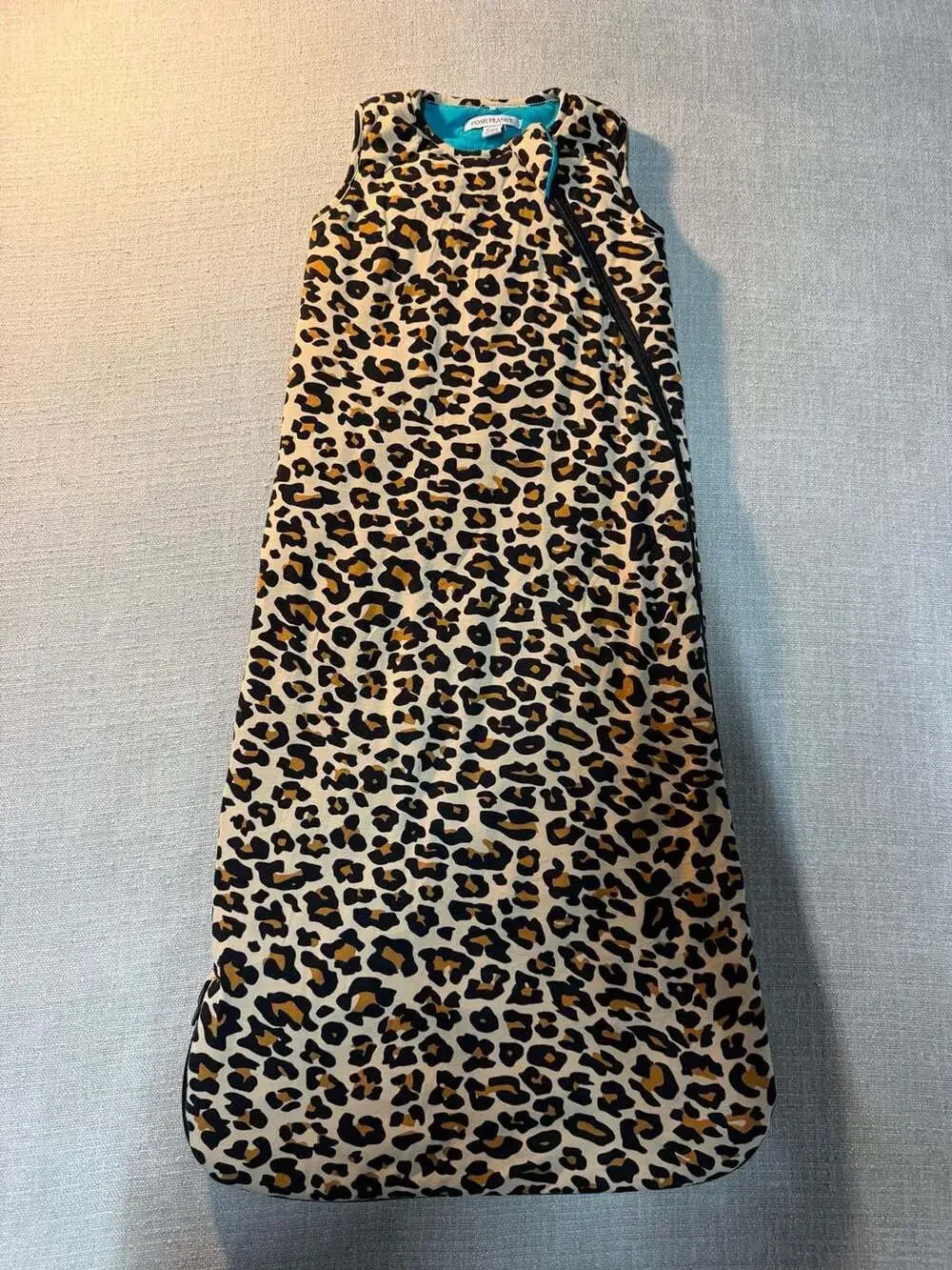 Posh Peanut Leopard Print Sleep Sack Swaddle Bag 6-18M